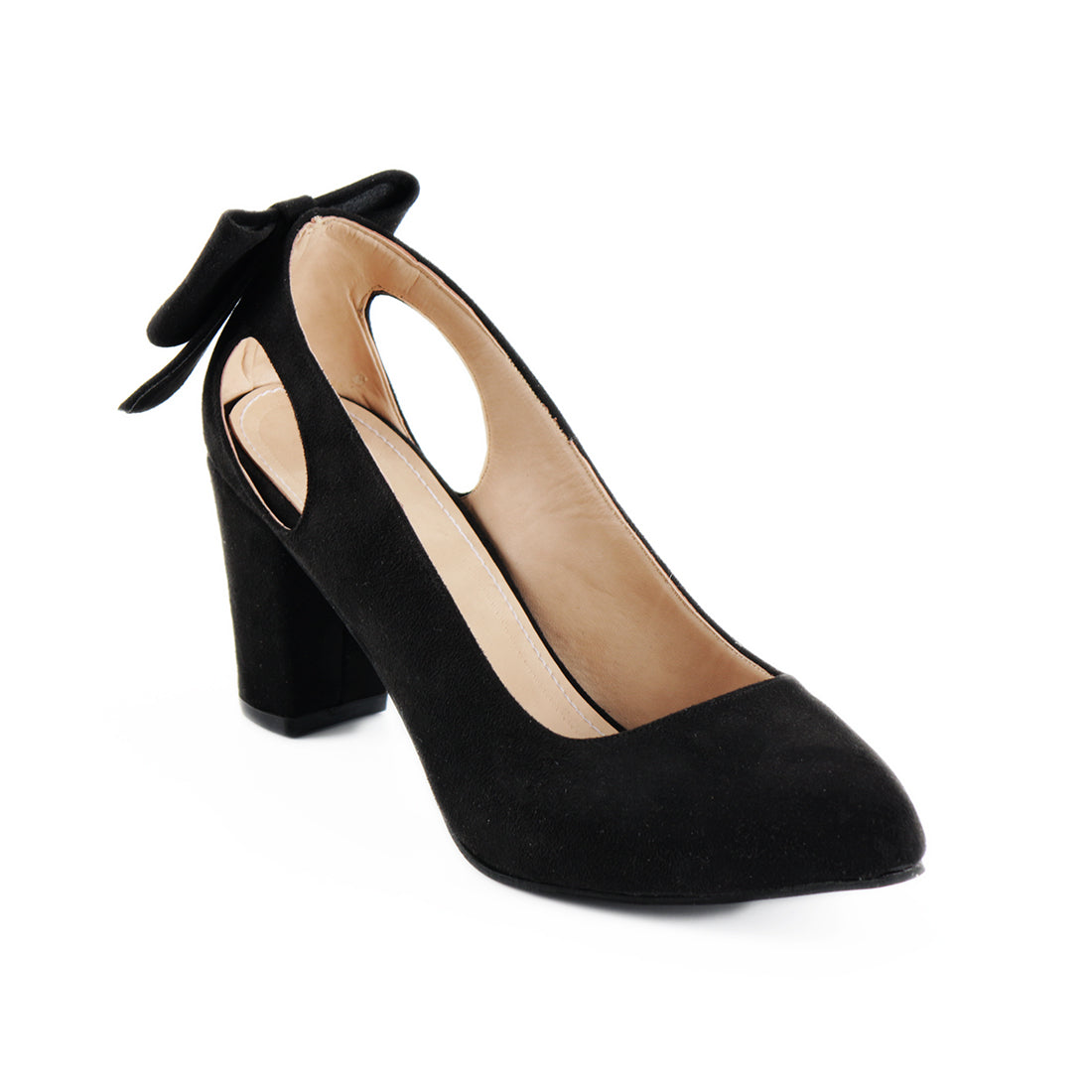 Suede Bow
