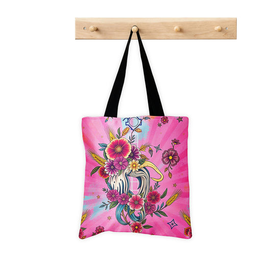 Printed Bliss Tote Bag