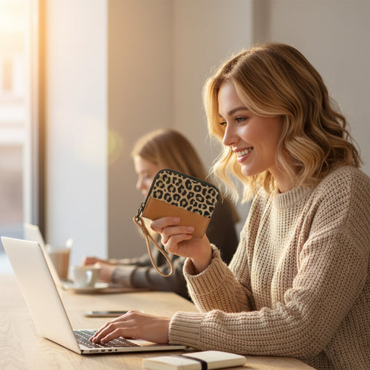 Havana Botanica Cheetah Wallet