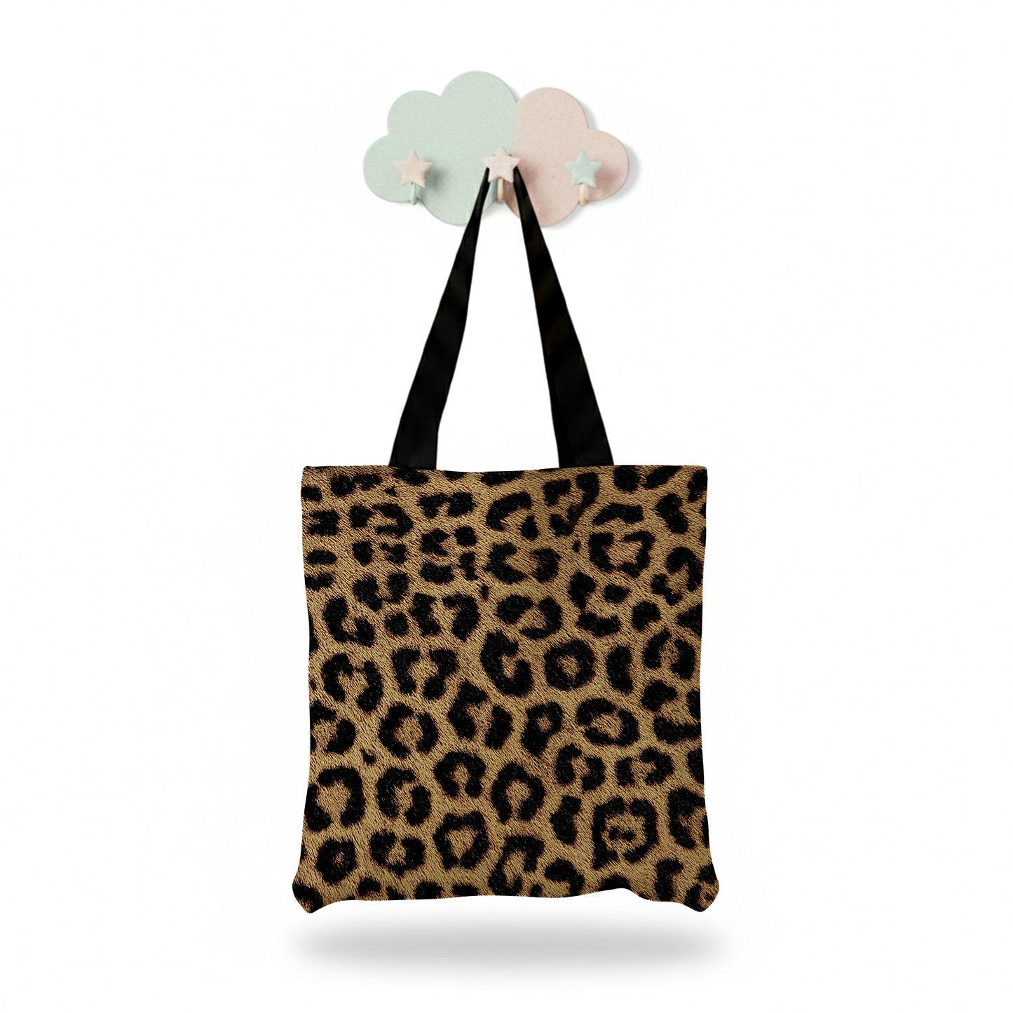 Printed Cheetah Tote Bag