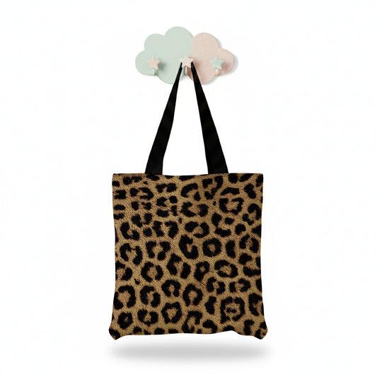 Printed Cheetah Tote Bag