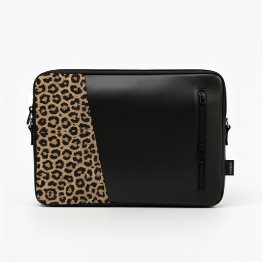 Black Cheetah Edge Laptop Sleeve