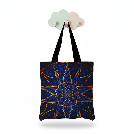 Printed Cleo Tote Bag