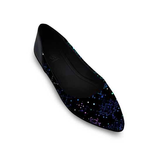 Black AYANA Embrace Flat Shoes
