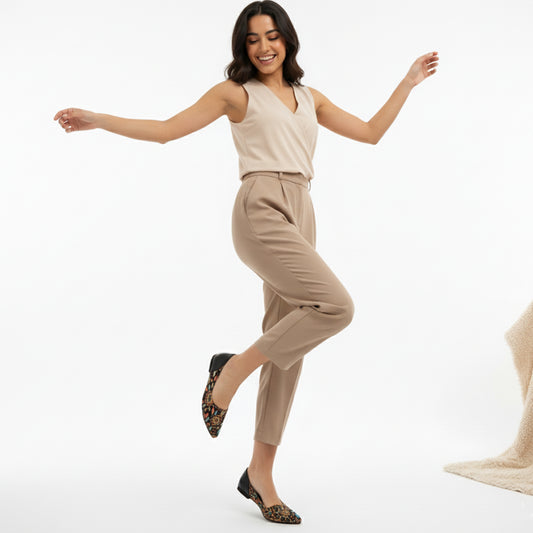 Black AYANA Faye Flat Shoes