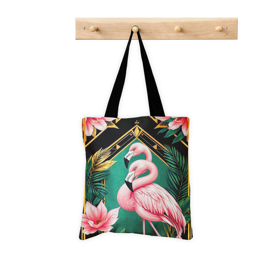 Printed Flami Tote Bag