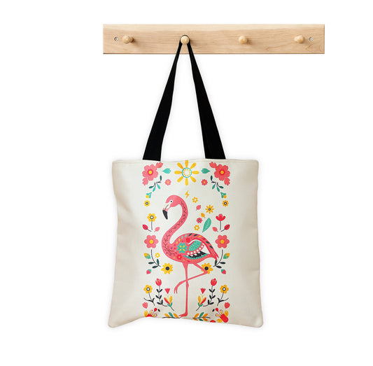Printed Flaria Tote Bag