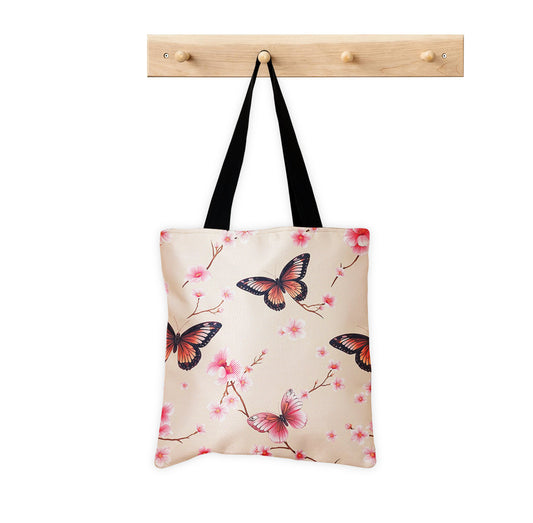 Printed Fluffly Tote Bag