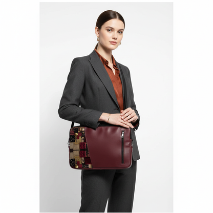 Burgundy  Doma Edge Laptop Sleeve