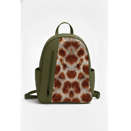 Olive VOLT Giraffe Backpack