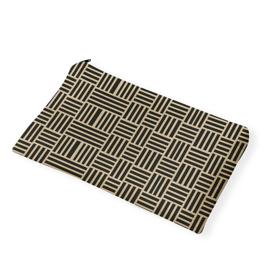 Printed Grida Pouch