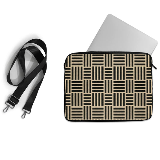 Printed Grida  laptop sleeve