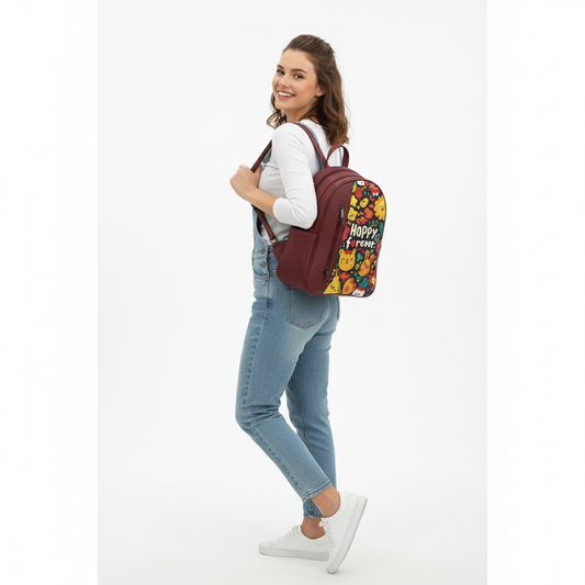 Burgundy VOLT Happy Backpack