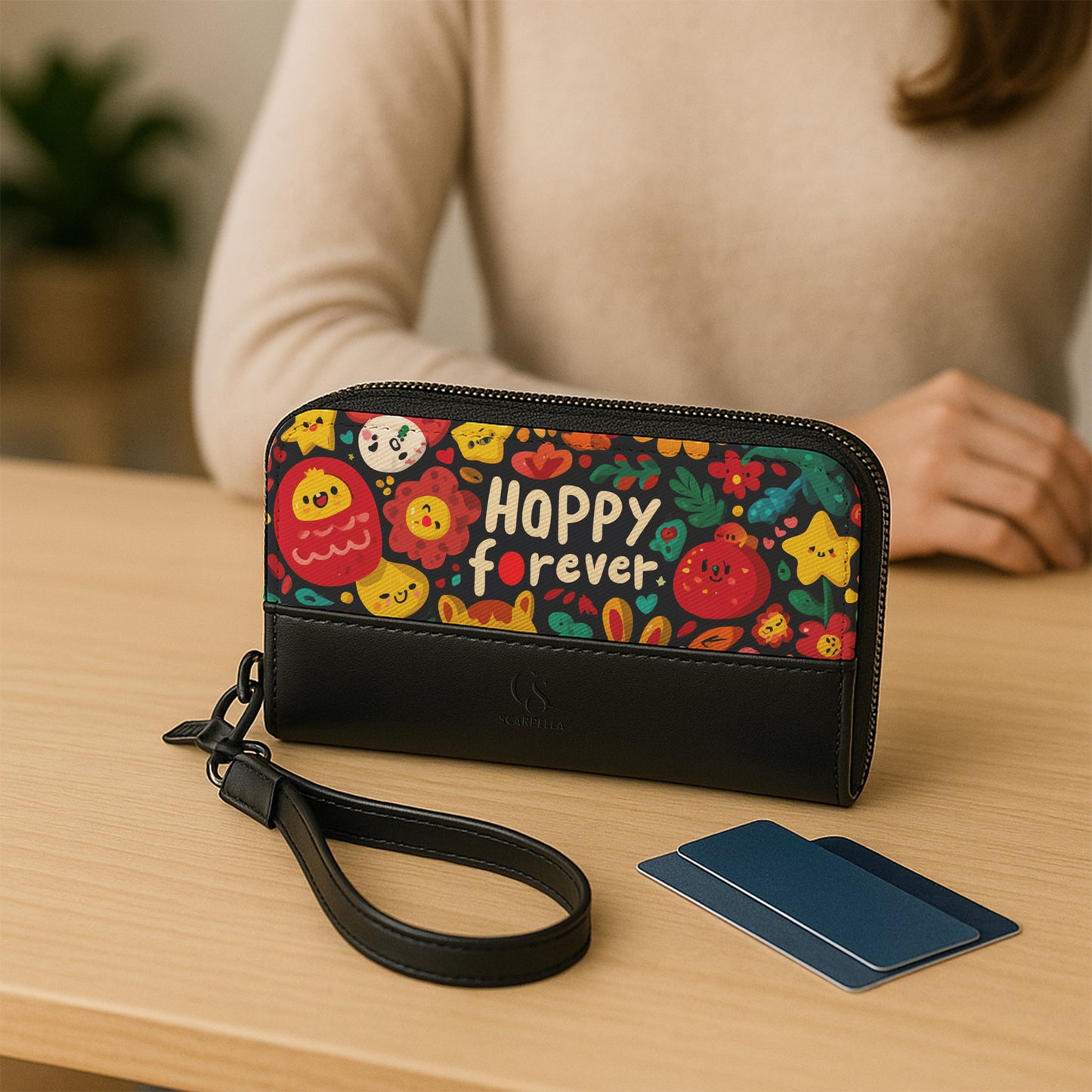 B Wallet Happy