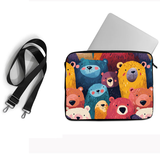 Printed Hexa laptop sleeve