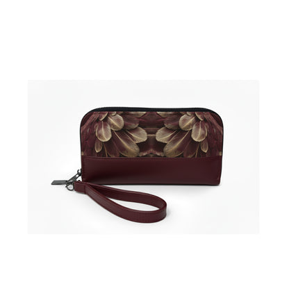 Burgundy Joyful House Wallet