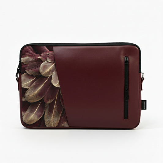 Burgundy  House Edge Laptop Sleeve