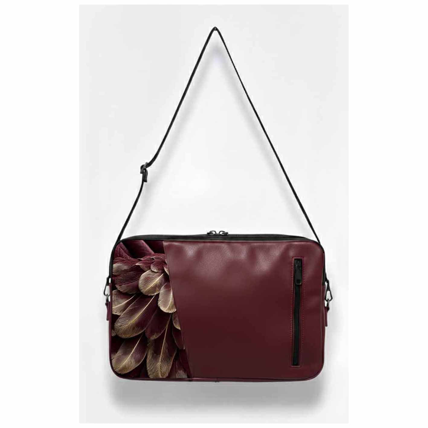 Burgundy  House Edge Laptop Sleeve