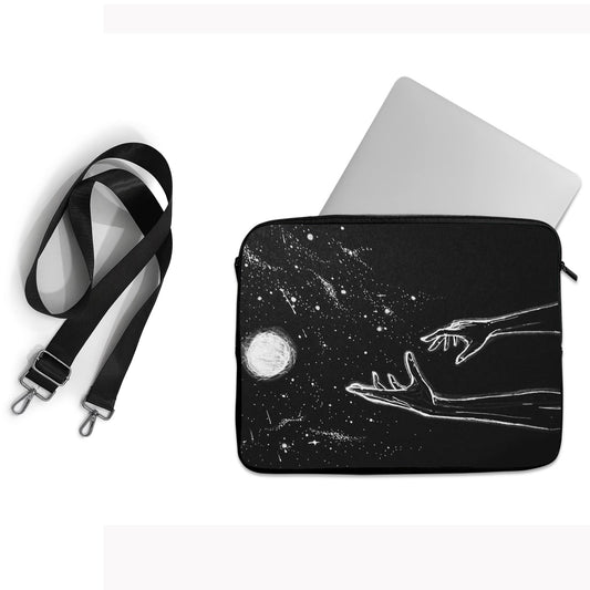 Printed Kava laptop sleeve