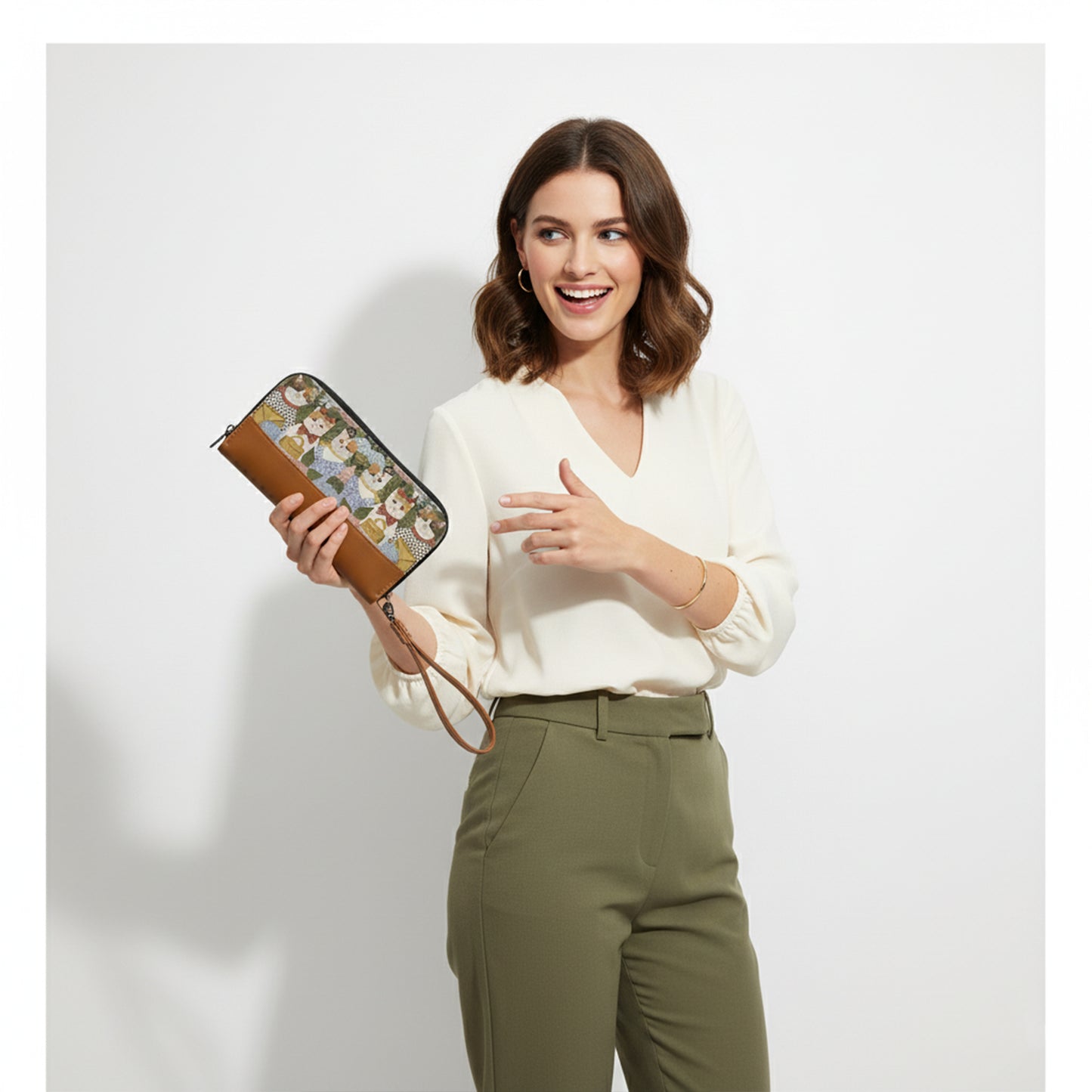 Havana Joyful Lady Cats Wallet