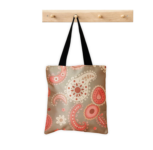 Printed Linn Tote Bag