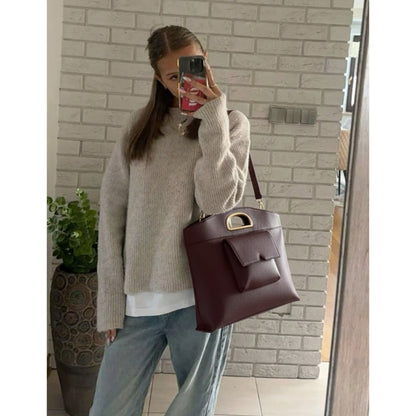 VARON Structured Work Tote | Scarpella