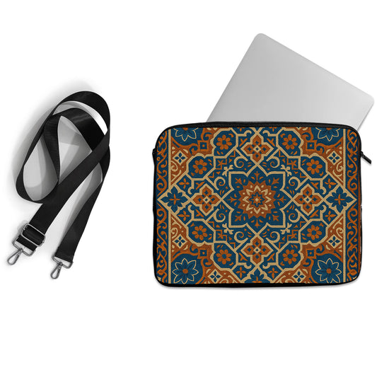 Printed Maze laptop sleeve