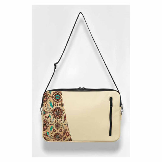 Beige Melo Edge Laptop Sleeve