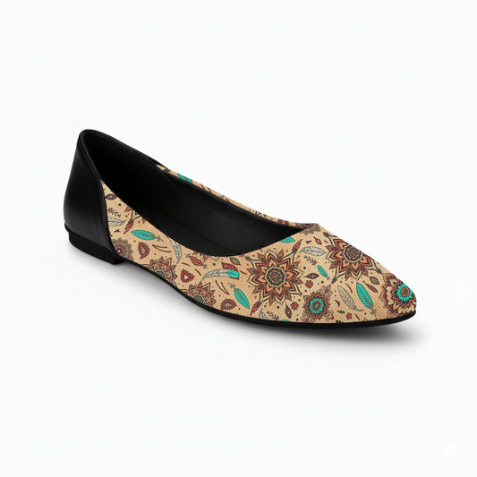Black AYANA Melo Flat Shoes