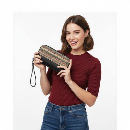 Black Joyful Mirage Wallet