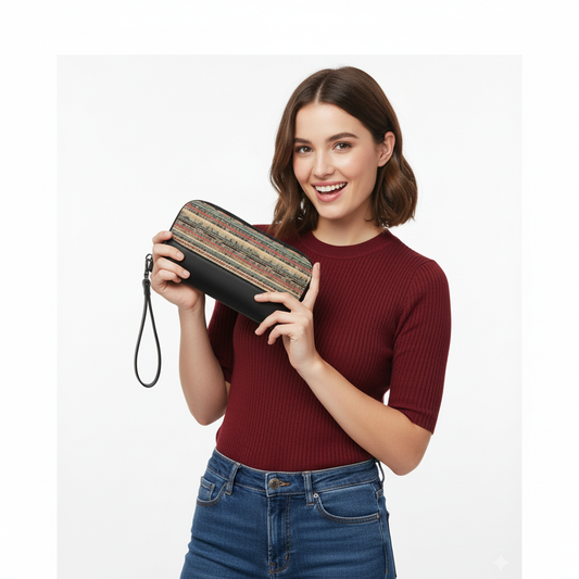 Black Joyful Mirage Wallet