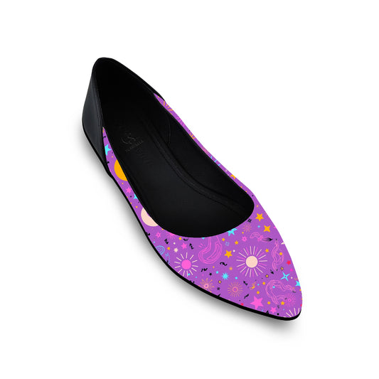 Black AYANA Mooi Flat Shoes