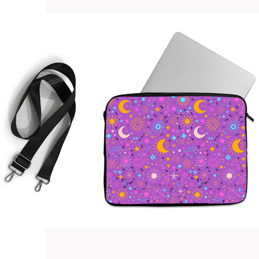 Printed Mooi laptop sleeve