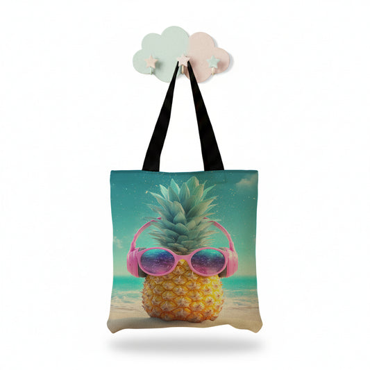 Printed Music Tote Bag