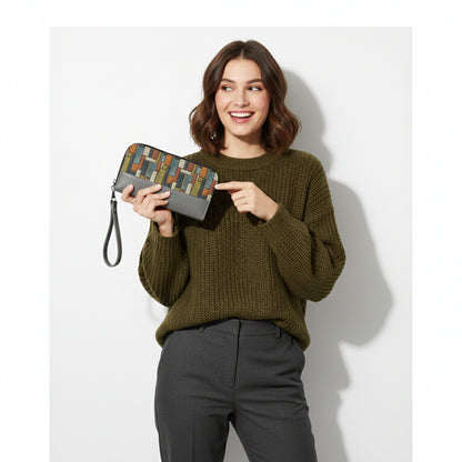 Grey Joyful Muska Wallet