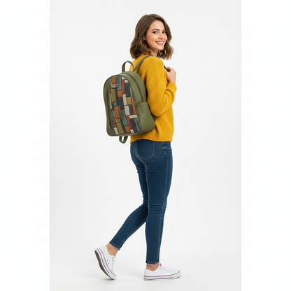 Olive VOLT Muska Backpack