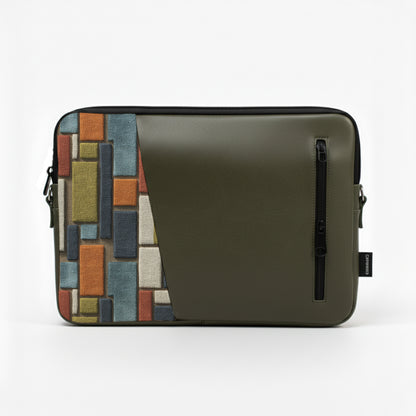 Olive Muska Edge Laptop Sleeve