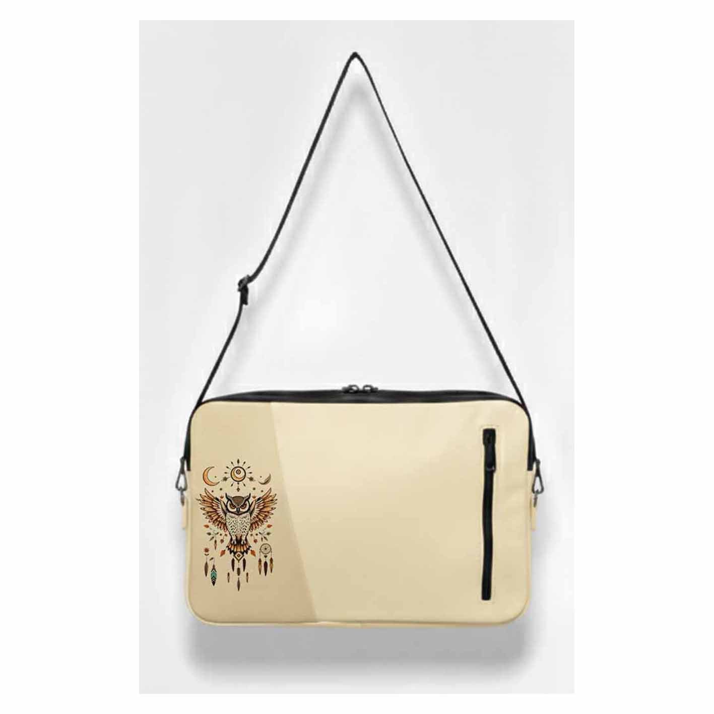 Beige Noya Edge Laptop Sleeve
