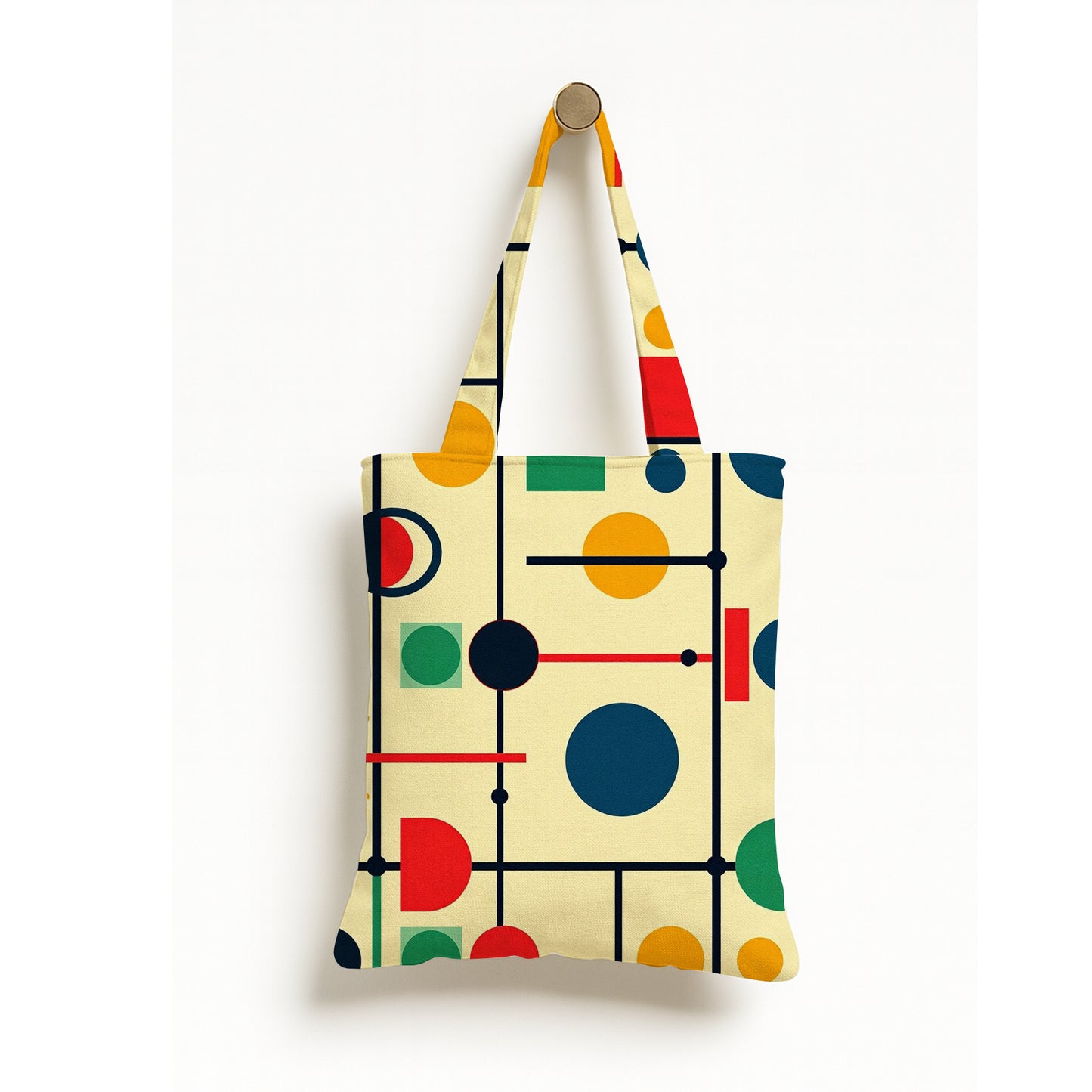 Printed Onda Tote Bag
