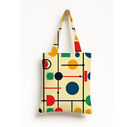 Printed Onda Tote Bag