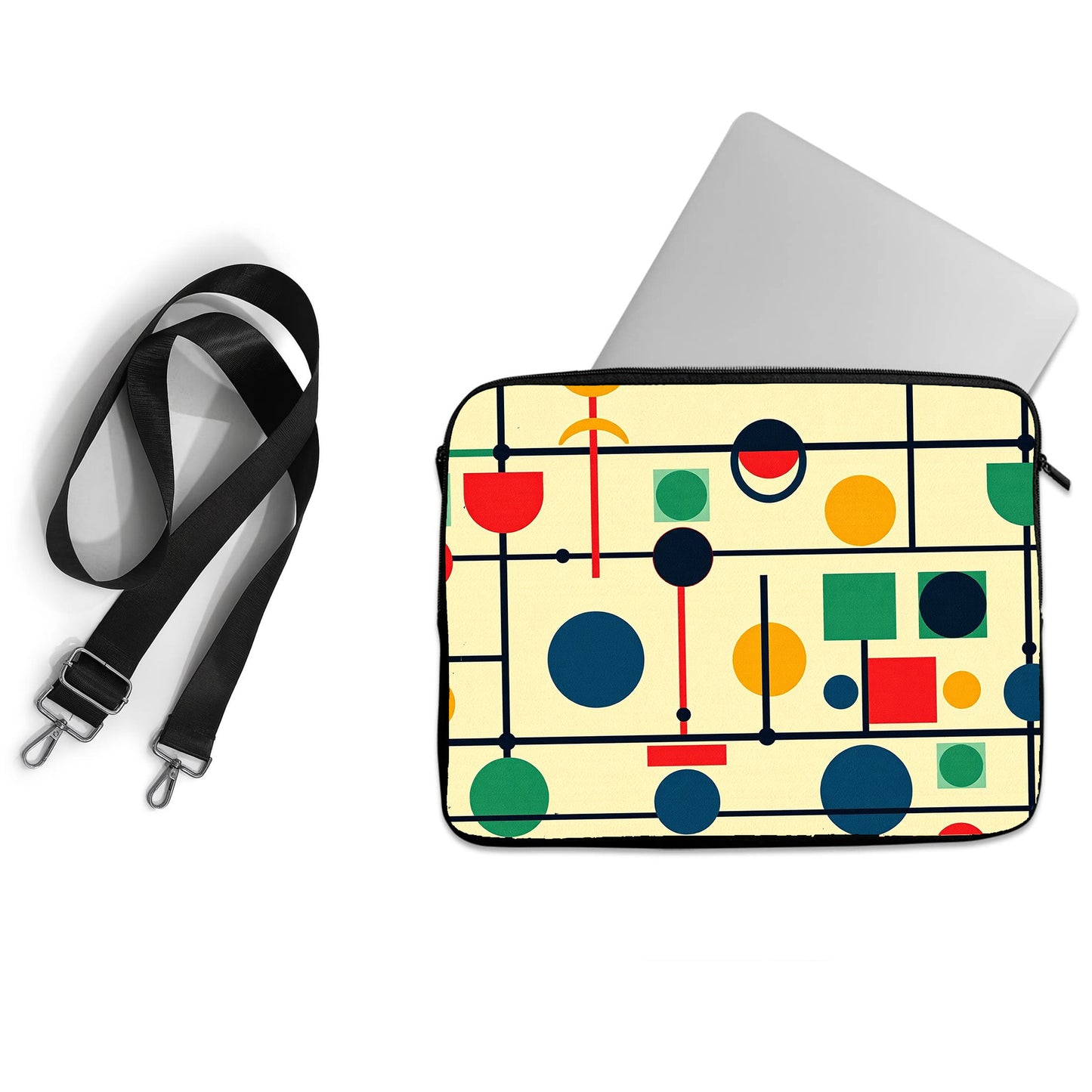Printed Onda laptop sleeve
