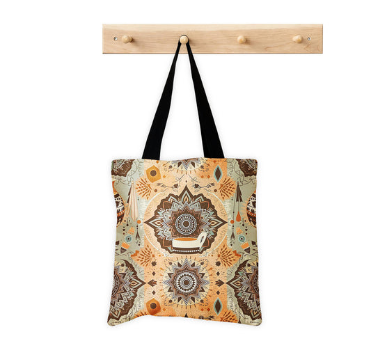 Printed Ovie Tote Bag