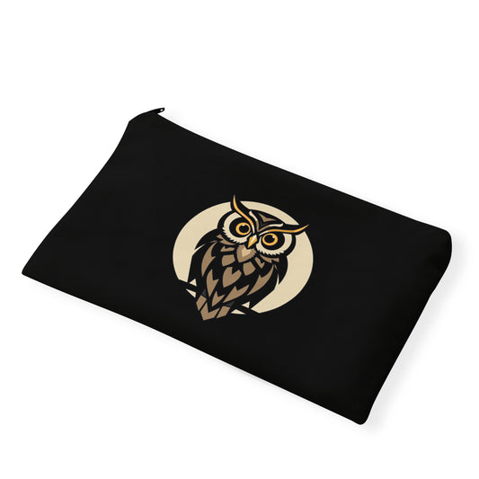 Printed Owl Pouch