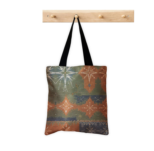Printed Pova Tote Bag