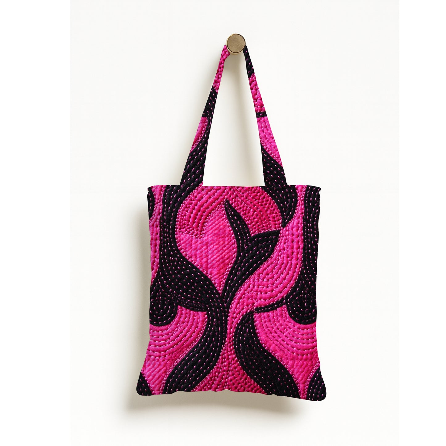 Printed Pulse Tote Bag