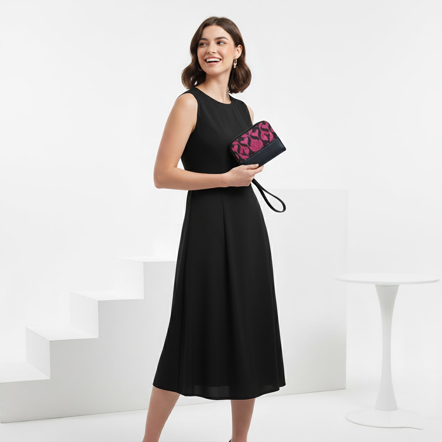 Black Botanica Pulse Wallet