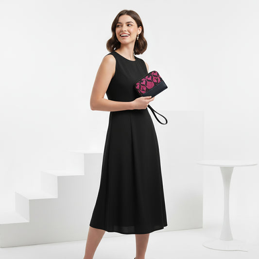 Black Botanica Pulse Wallet