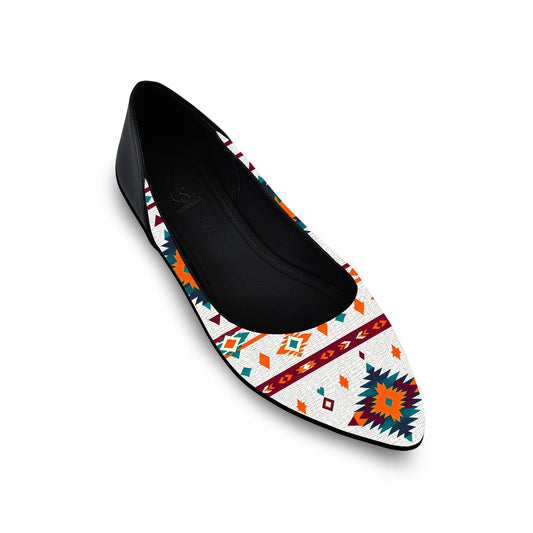Black AYANA Reve Flat Shoes