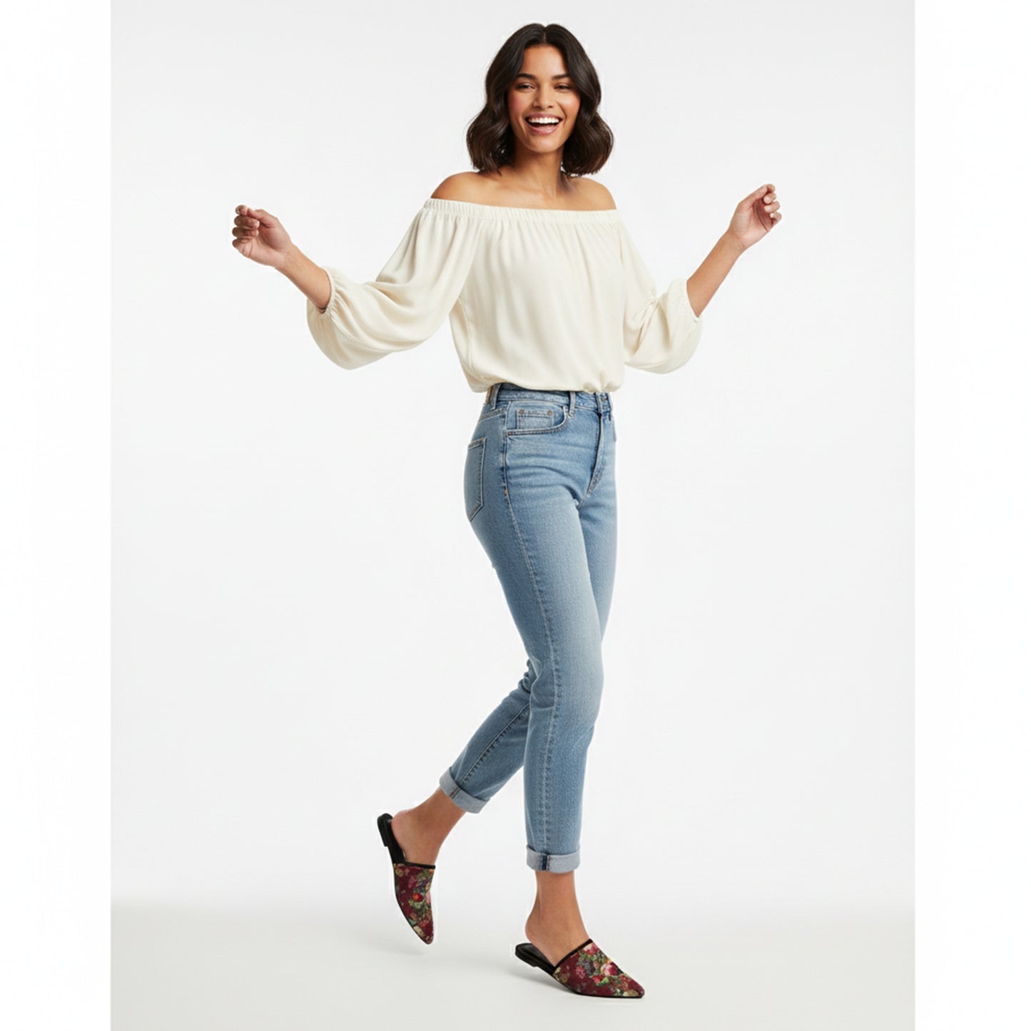 Rich KAYRA Flat Mule