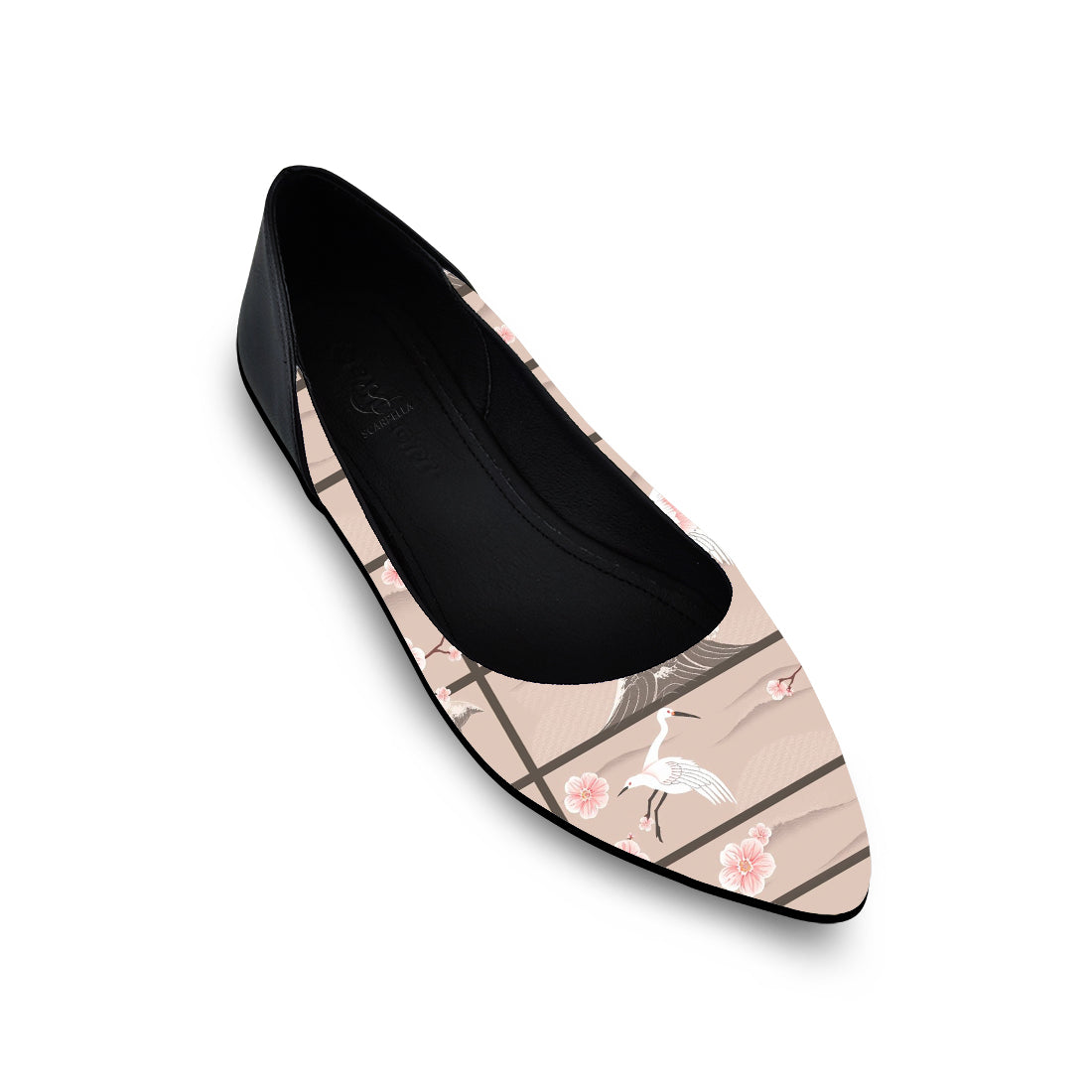 Black AYANA Riva Flat Shoes